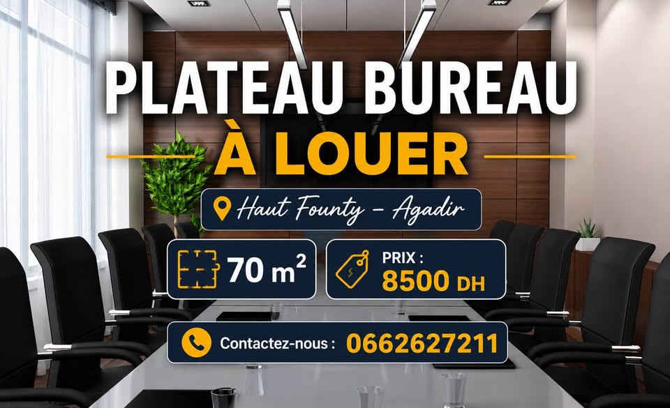 PLATEAU BUREAU à LOUER